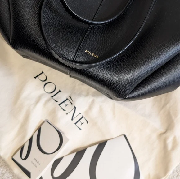 Polene Cyme Mini Textured Black - Picture 8 of 16